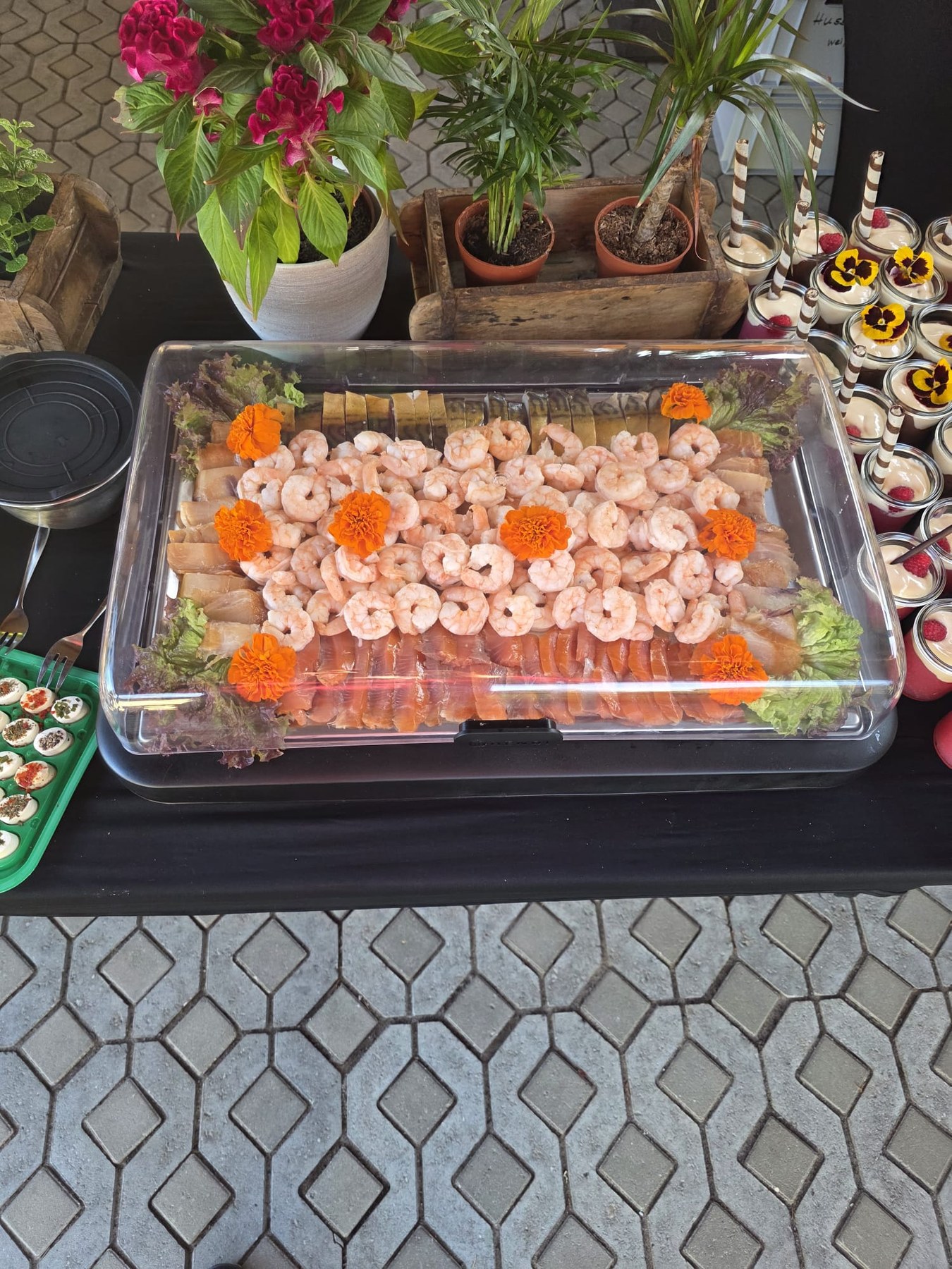 Impression von Catering, Grill und Veranstaltung