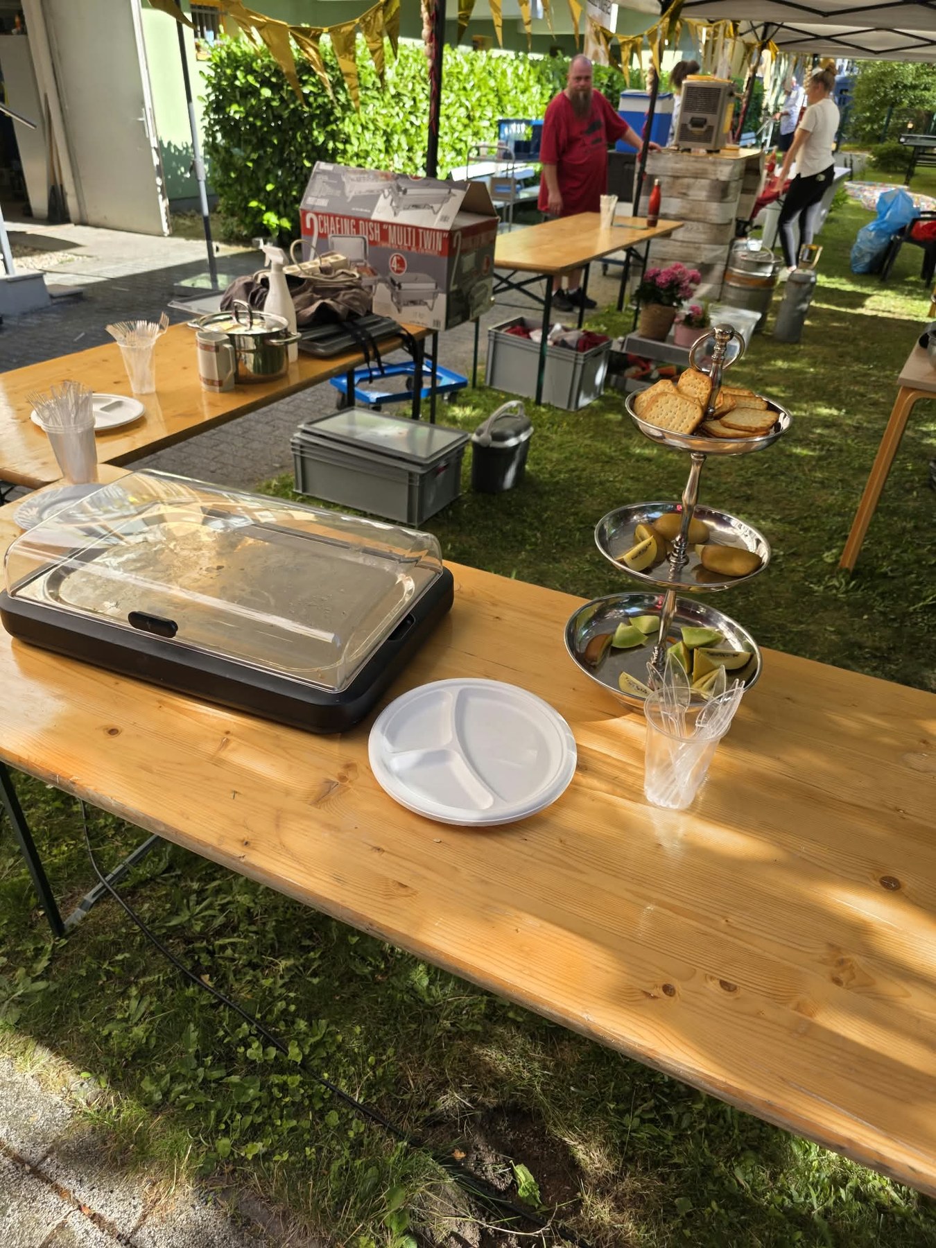Impression von Catering, Grill und Veranstaltung