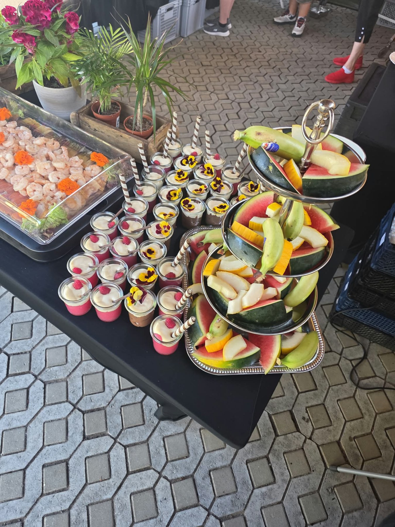 Impression von Catering, Grill und Veranstaltung