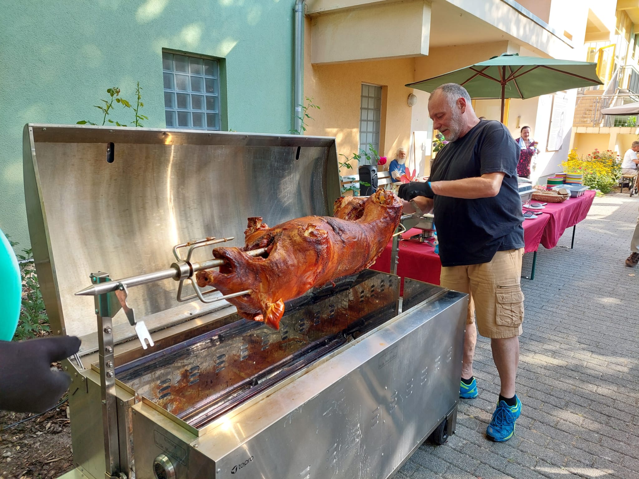 Impression von Catering, Grill und Veranstaltung